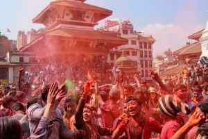 Holi Celebration in Nepal