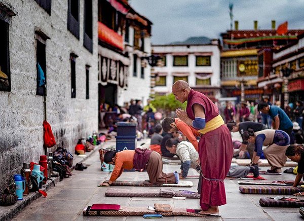 Viajar a lahsa, Tibet